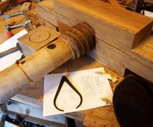 The spindle is tested on the nut, the process worked as expected.